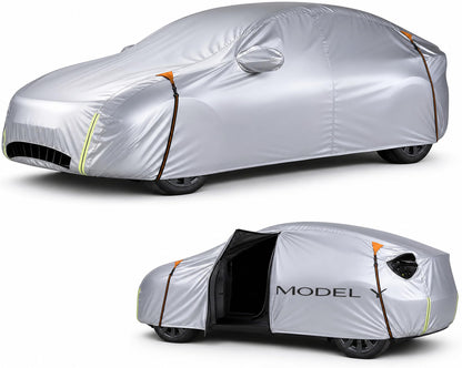 All-Weather Car Cover Custom Fit for Tesla Cybertruck/3/Y/S/X for Tesla Model Y (2020-2026)