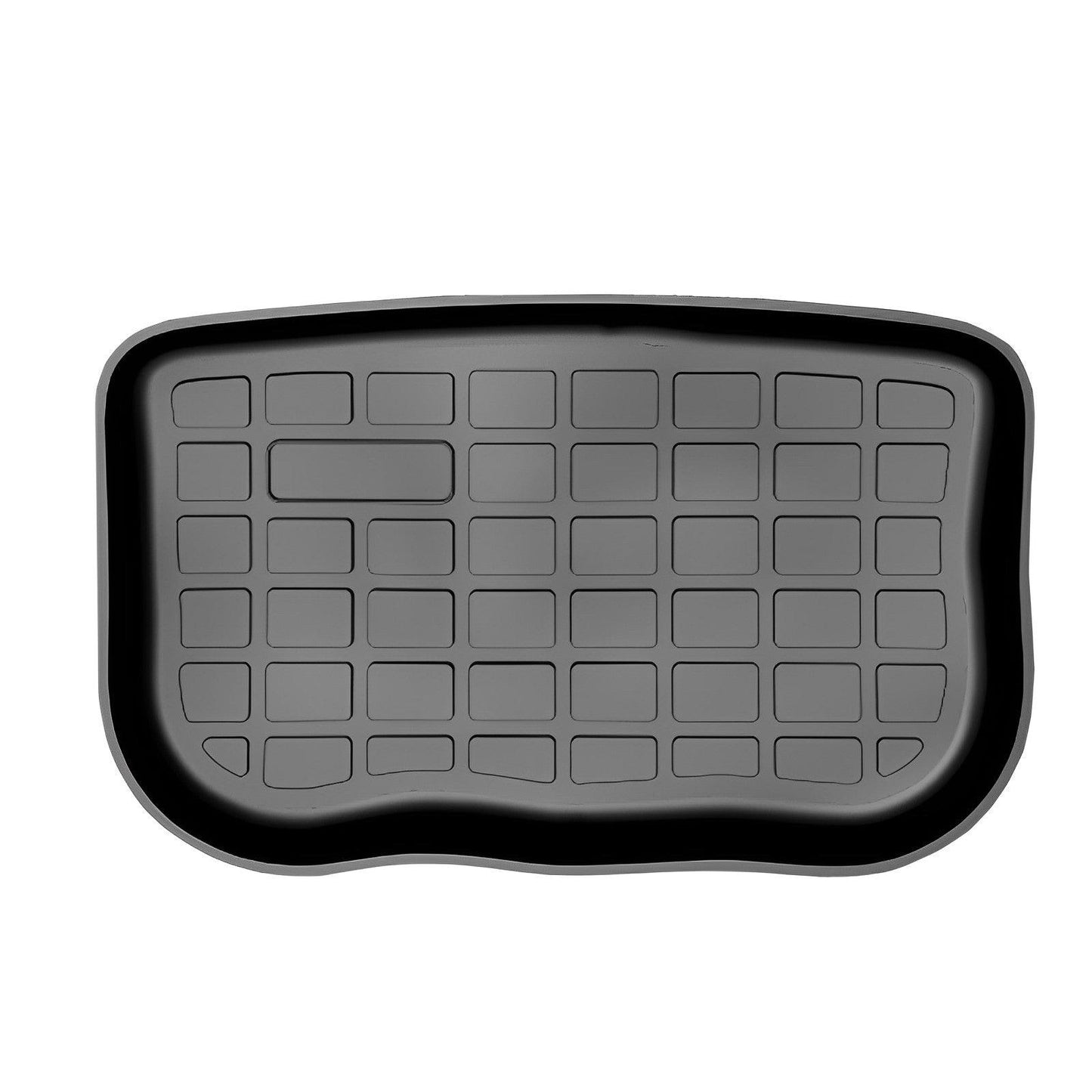 Model Y All-Weather Floor Mats Full Set Trunk Mat Cargo Mat Frunk Cargo Liner for Tesla(2020-2024) Model Y (2020-2024) Trunk Lower Mat (1 PCS)