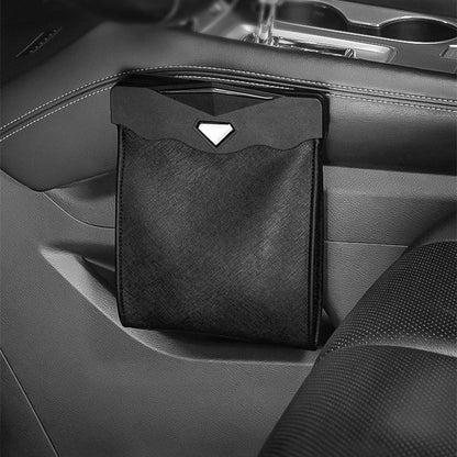 Model 3/Y/X/S LED Car Garbage Bag Passenger Side Trash Can