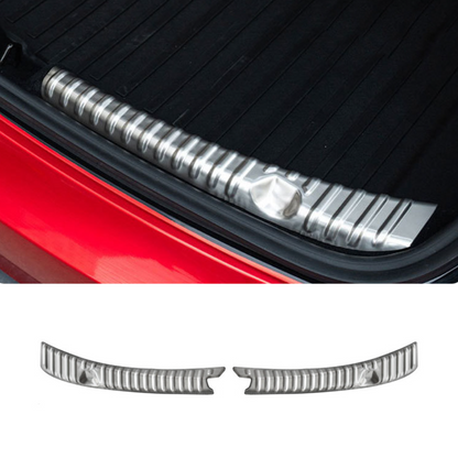 Stainless Steel Variety Trunk/Frunk Sill Plate Cover For Tesla Model 3 (2017-2023) Trunk Sill Plate Cover Only Brushed Silver