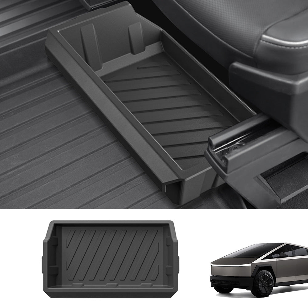 Front Under Seat Hidden Storage Box for Tesla Cybertruck 1 Pc