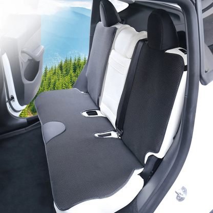Breathable Ice Silk Air Mesh Seat Cushion for Model 3/Y Rear Seat (3 Pcs)
