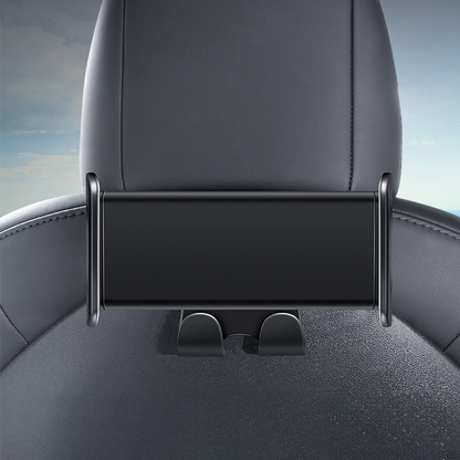 Model 3/Y Seat Back Phone & iPad Stretchable Holder for Tesla Black