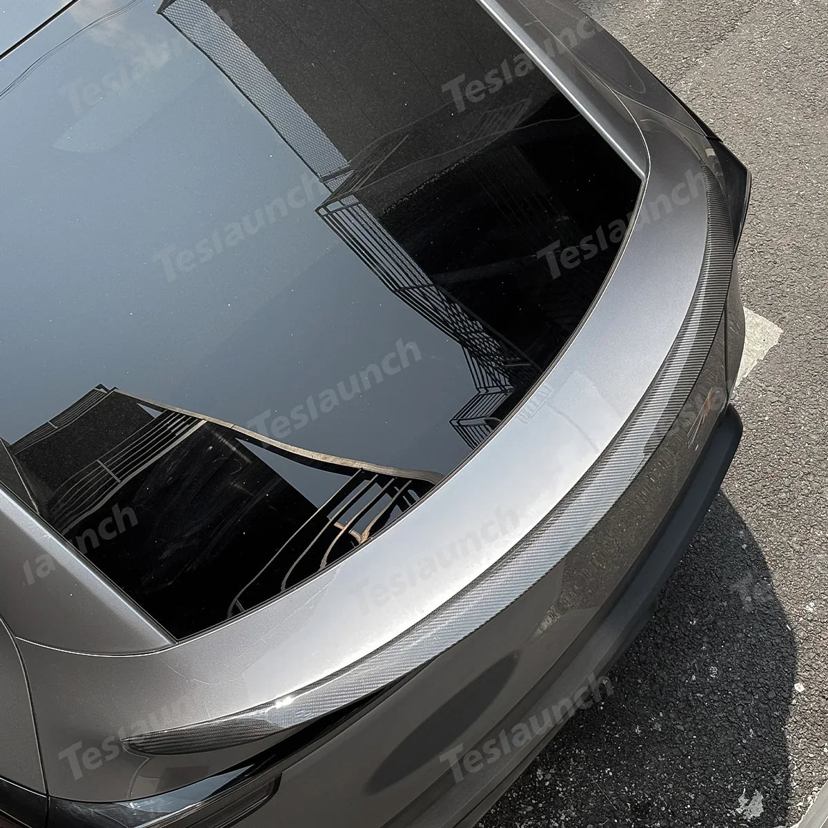 [Real Carbon Fiber] Rear Spoiler for Tesla Model 3/Y/S/X