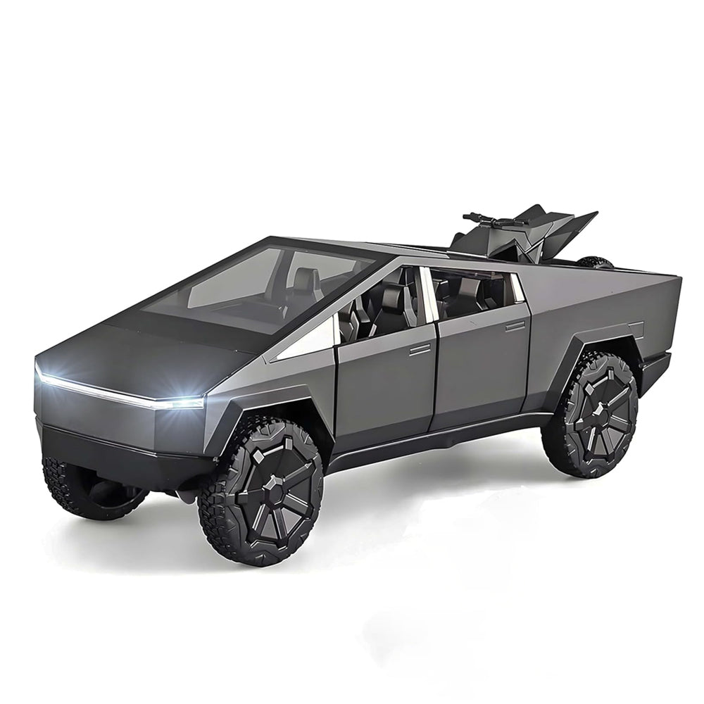 Cybertruck Pickup Truck Alloy 1/24 Car Model Grey