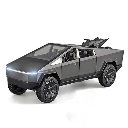 Cybertruck Pickup Truck Alloy 1/24 Car Model Grey