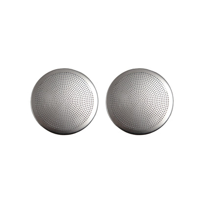 2024 Model 3 Highland Door Speaker Protective Cover Rear Exhaust Air Vent Protective Cover Silver Front Door Tweeter(2PCS)