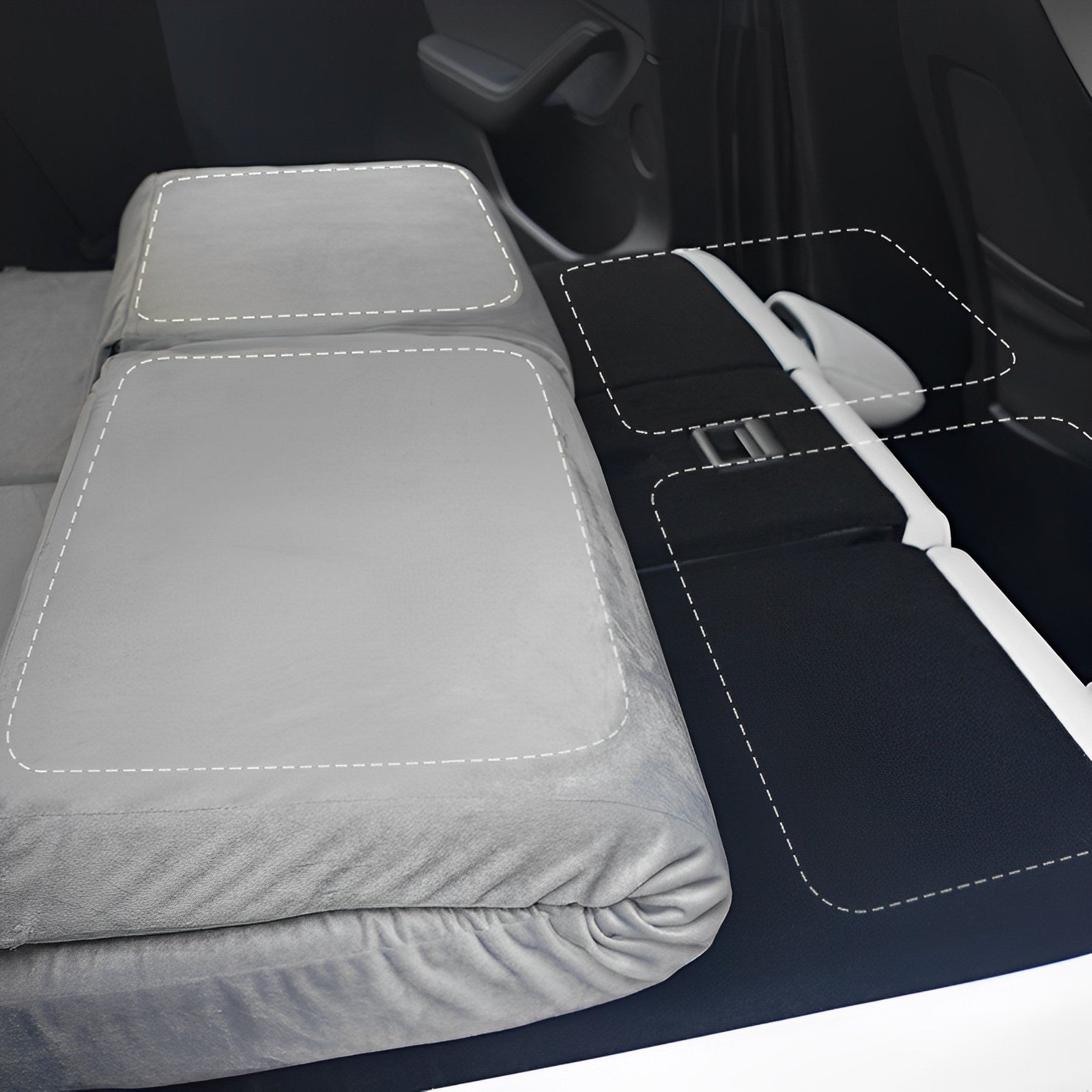 Memory Sponge Trunk Mattress - Camping Mattress for Tesla Model 3/Y