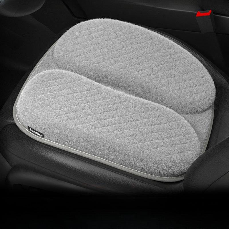 Model Y/3/S/X/Cybertruck Special Seat Cushion for Tesla Winter Car Seat Cushion Plush Keep Warm (1PCS) Grey