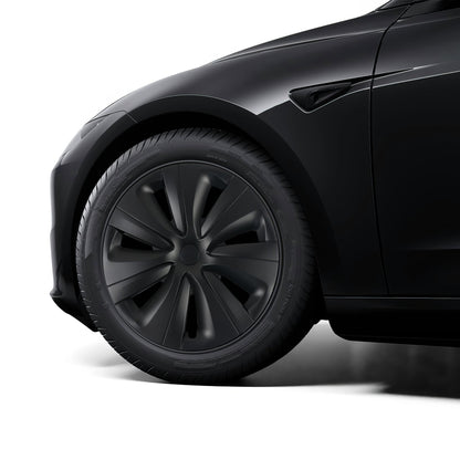 2024 Model 3 Highland Wheel Covers for Tesla 18inch Photon Wheel Caps (4 Pcs) Matte Black Model S Tempest Wheel Style