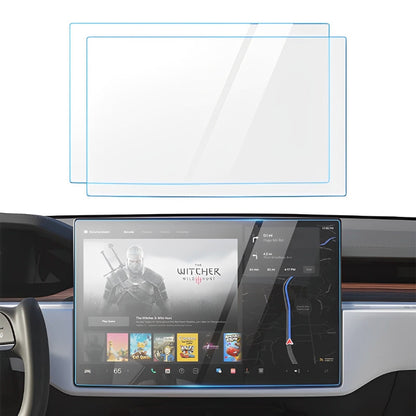 Tempered Glass Screen Protector for Model S/X (2021-2024)