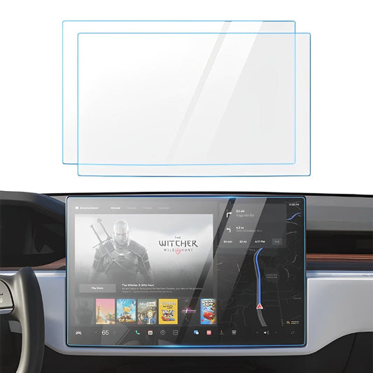 Tempered Glass Screen Protector for Model S/X (2021-2024)