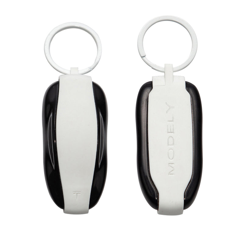 Silicone Key Protector for Tesla Model 3/Y/S/X Keys - Key Fob Holder Model Y White