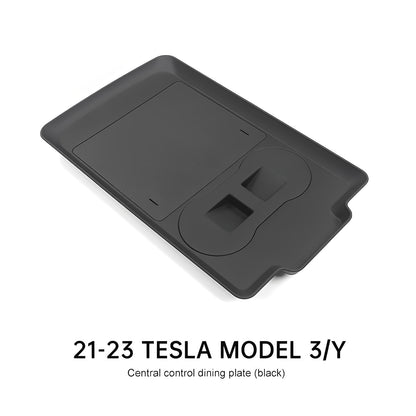 Table Center Console Eating Desk for Tesla 2021-2023 Model 3/Y Black