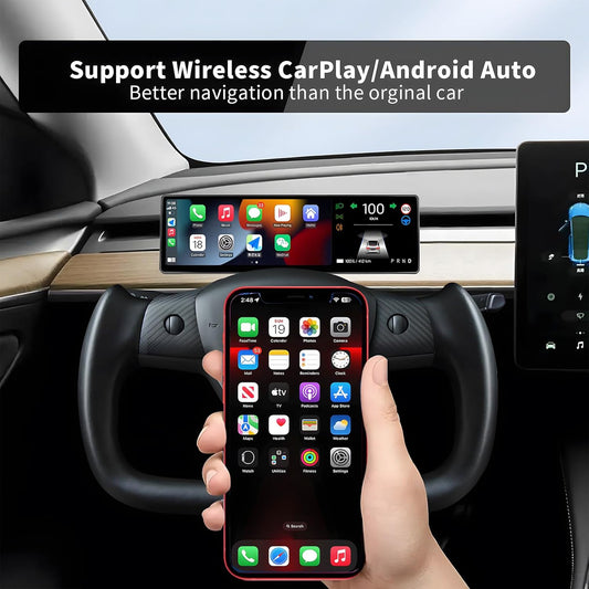8.8"Head Up Display CarPlay Android Auto for Tesla Model 3/Y