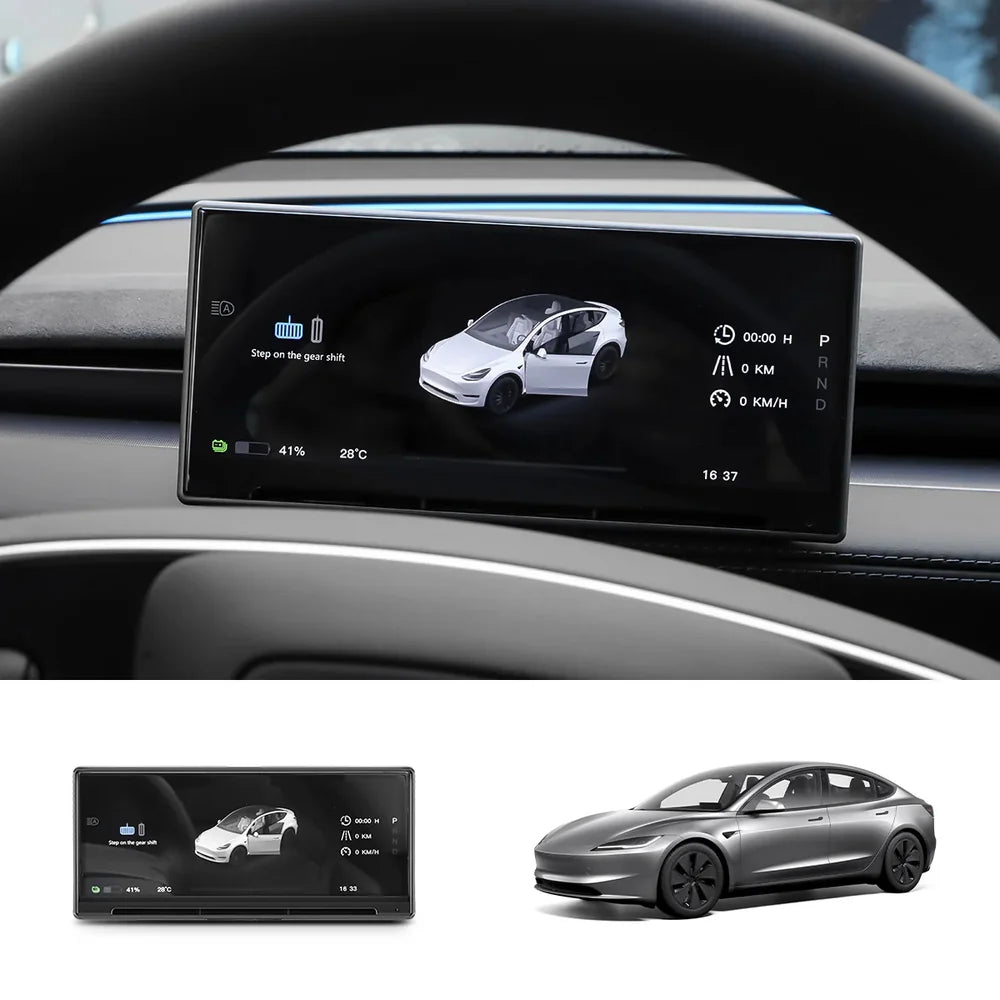8.9'' Wireless CarPlay & Android Auto HUD for Tesla Model 3 Highland / Model Y Juniper Model 3 Highland (2024+)