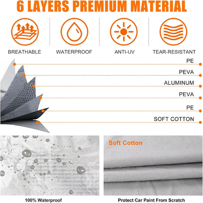 All Weather Waterproof Full Car Covers for Tesla Cybertruck