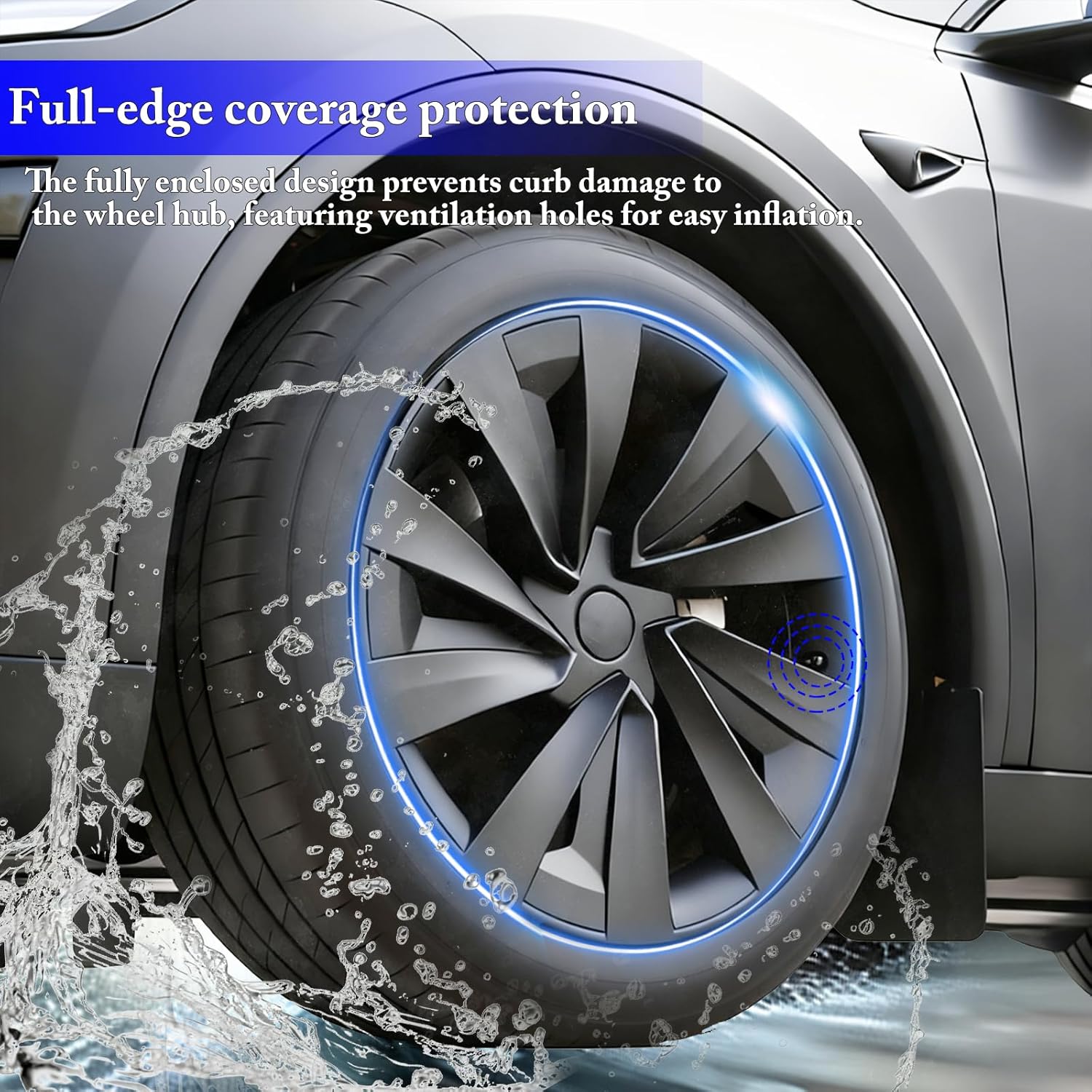 19 inch Hubcaps Wheel Cover Center Caps For Rims for Model Y Juniper