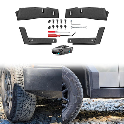 Cybertruck Wheel Fairing Delete Covers Off-Road Protection Mud Flaps Cybertruck Fairing Delete