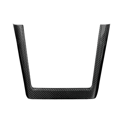 [Real Carbon Fiber] Central Control Charging Frame Cover for Tesla Model 3 Highland Matte