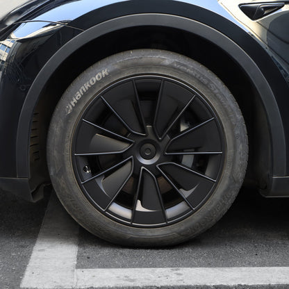 Model Y 19" Gemini Wheel Hubcaps (Set of 4) for Tesla Model Y - Inspired by Model 3 Highland Performance 20'' Forged Wheels Matte Black