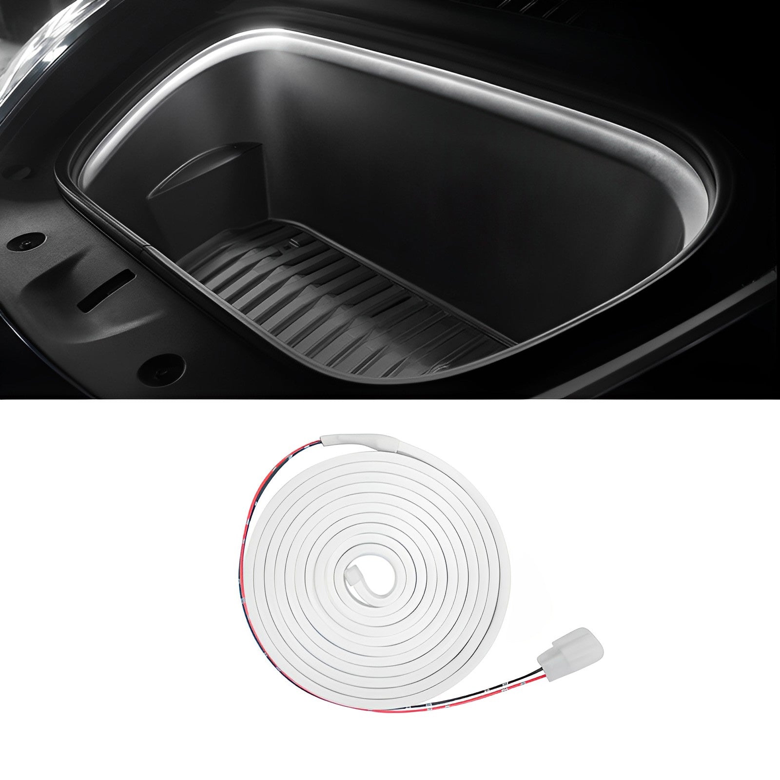 Front Trunk Ambient Lighting for Tesla Model 3/Y/S/X White