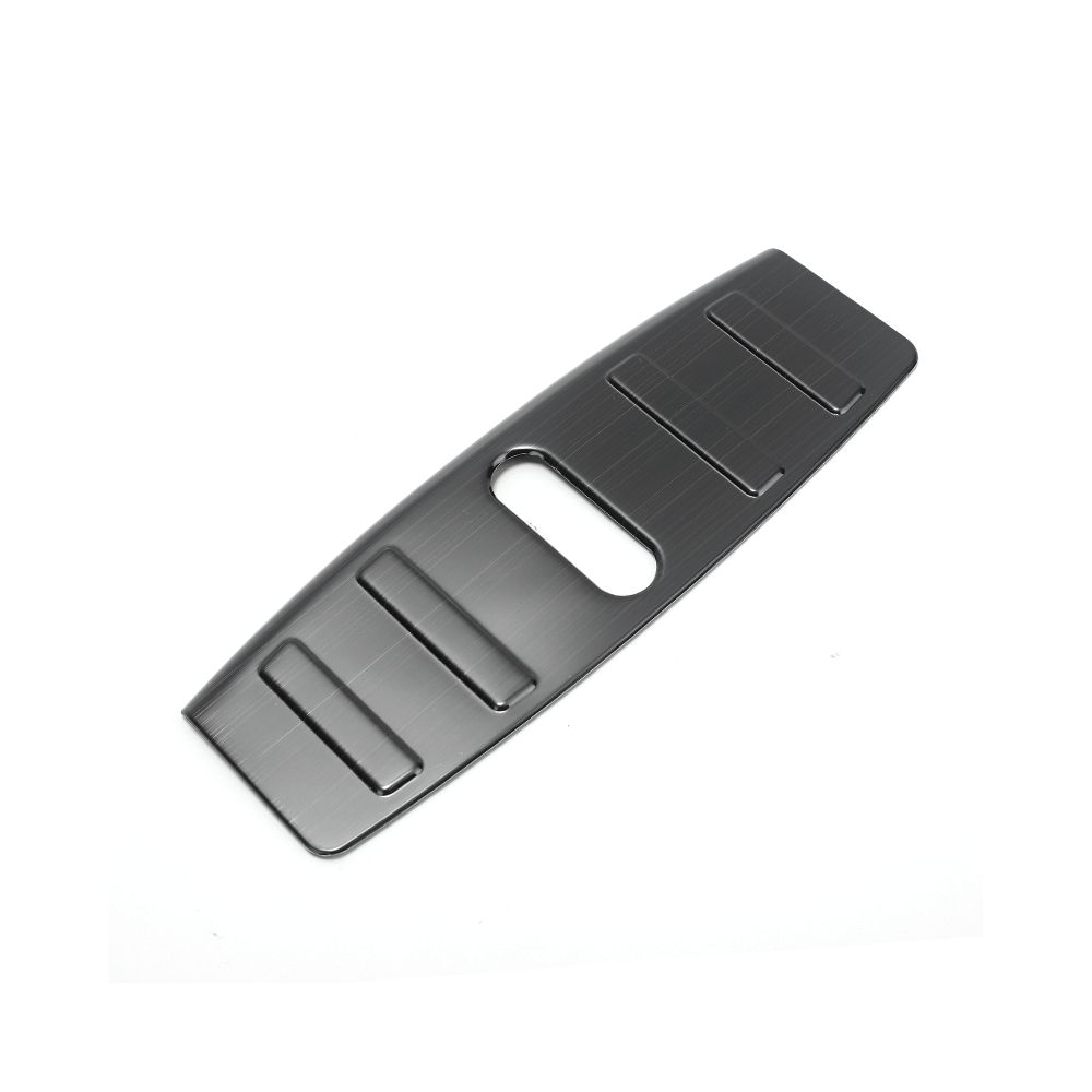 Model 3 Front Trunk Stainless Steel Protective Cover Black Titanium Brushed