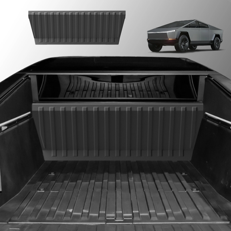 All Weather TPE Floor Mats Cargo Liners Set for Tesla Cybertruck Rear Trunk Front Protective Mat