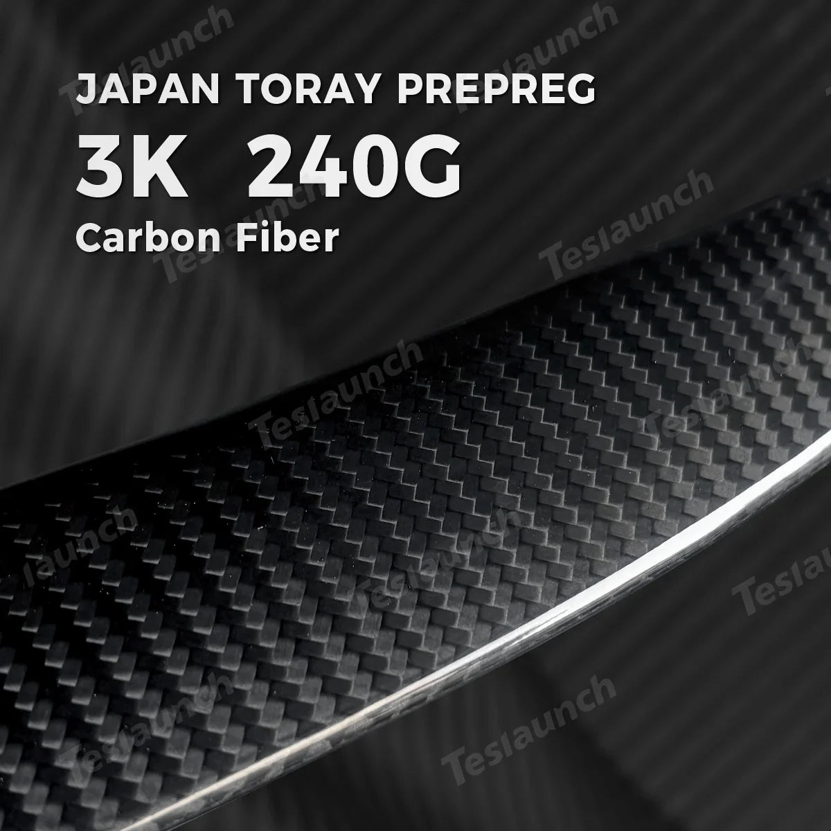 [Real Carbon Fiber] Rear Spoiler for Tesla Model 3/Y/S/X