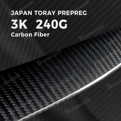 [Real Carbon Fiber] Rear Spoiler for Tesla Model 3/Y/S/X