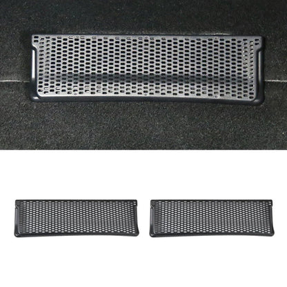 Model 3/Y Under Front Seat Air Vent Covers (1 Pair) for Tesla(2017-2023) Model Y (not fits for MY after 2023.05) Round Hole