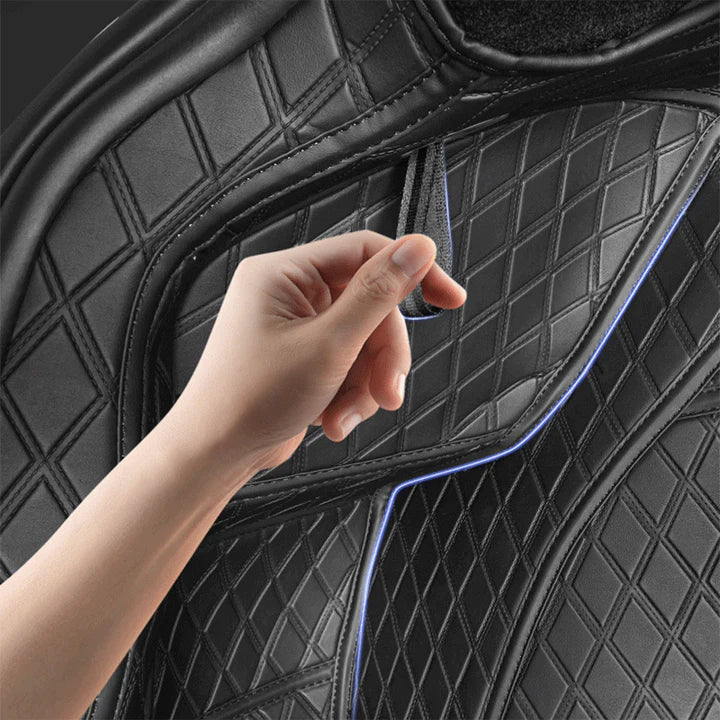 2024 Model 3 Highland Fully Covered Premium Leather Frunk & Trunk Mat for Tesla