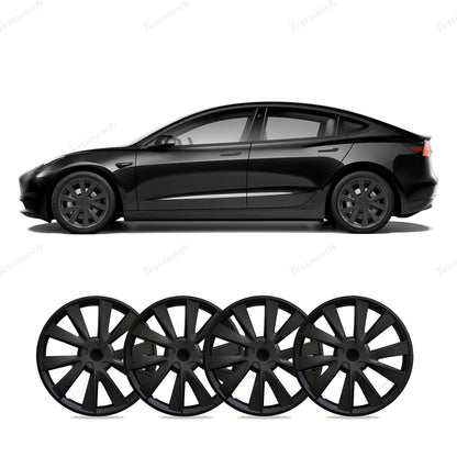 Model 3 18'' Aero Wheels Cover Hubcaps Replacement 4PCS for Tesla (2017-2023)
