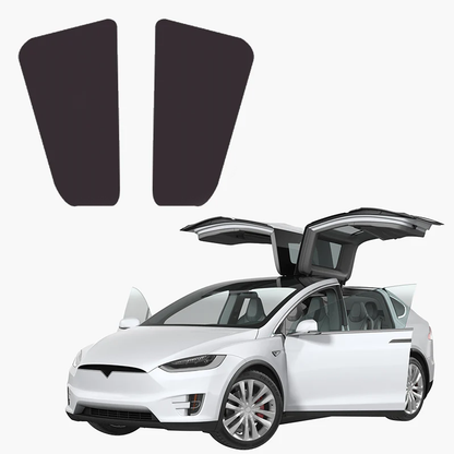 Whole Car Window & Sunroof Covercraft Dense Mesh Sunshade Kit (8 pcs) for Tesla Model X(2015-2020) Car Accesories Rear Window (2 pcs)