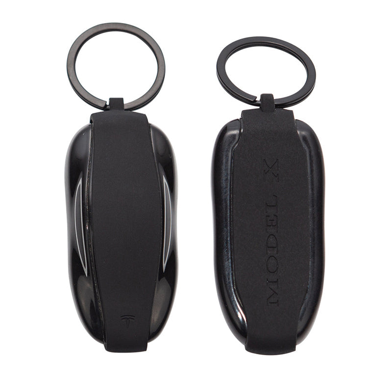 Silicone Key Protector for Tesla Model 3/Y/S/X Keys - Key Fob Holder Model X Black