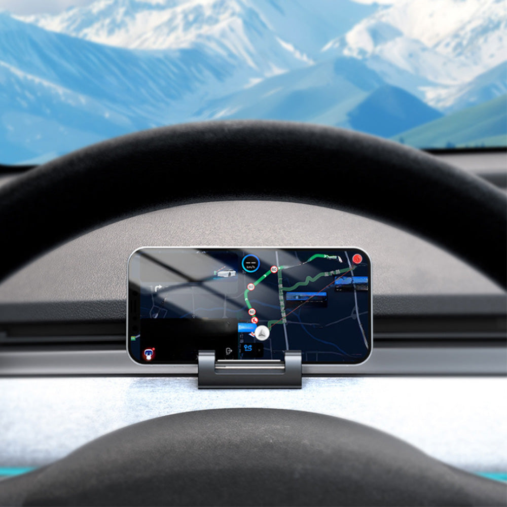 Liquid Silicone Air Vent Phone Holder for Tesla Model 3/Y (Not Fit for 2024+ Model 3 Highland) Model Y (2020+)