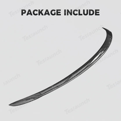 [Real Carbon Fiber] Rear Spoiler for Tesla Model 3/Y/S/X