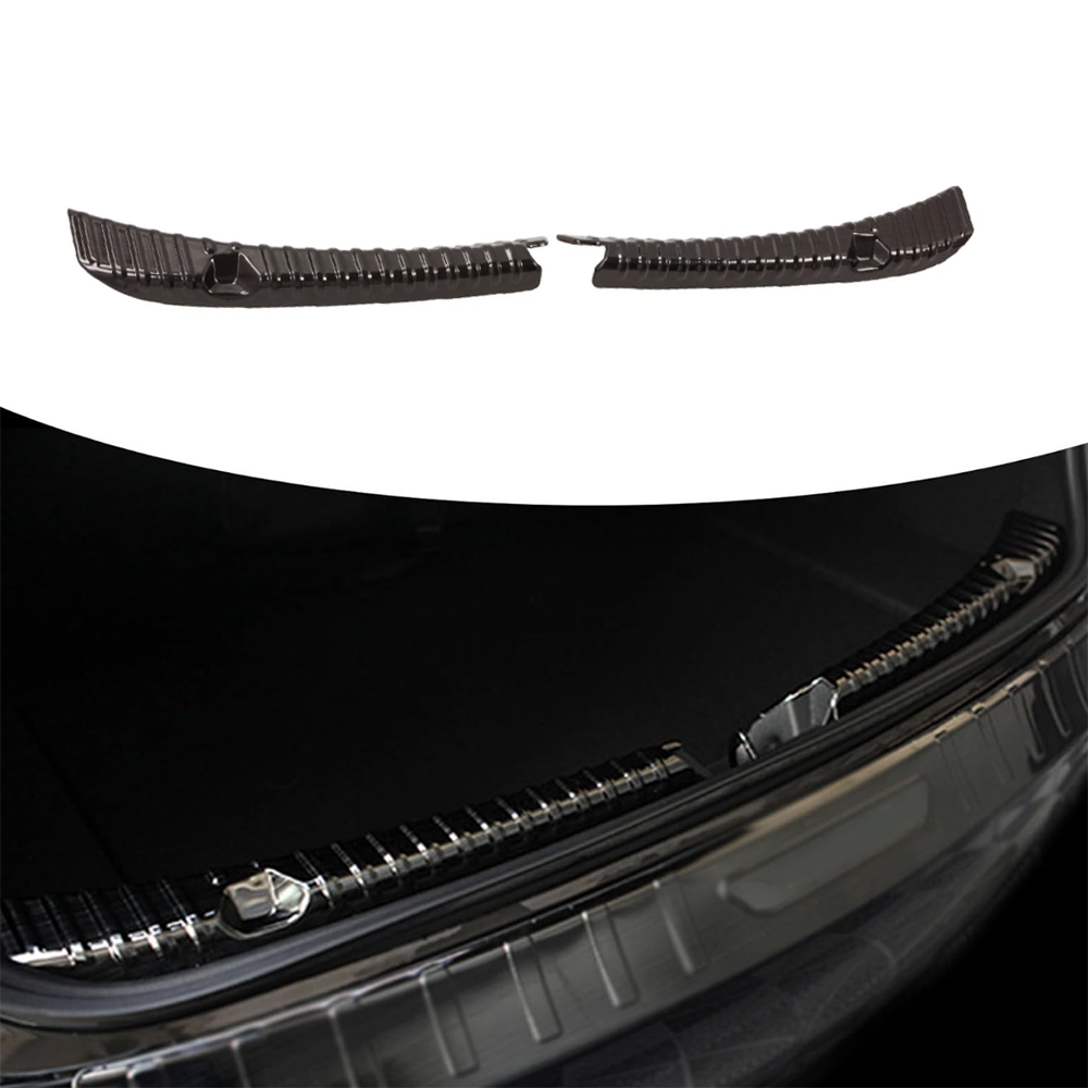 Stainless Steel Variety Trunk/Frunk Sill Plate Cover For Tesla Model 3 (2017-2023) Trunk Sill Plate Cover Only Brushed Black