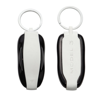 Silicone Key Protector for Tesla Model 3/Y/S/X Keys - Key Fob Holder Model 3 White
