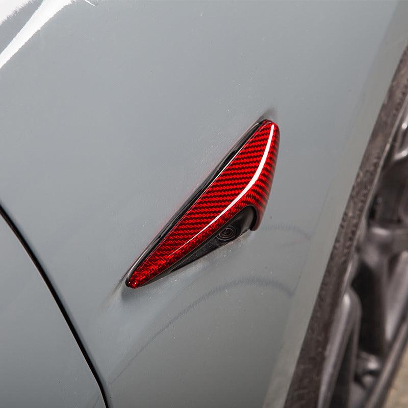 [Real Carbon Fiber] Turn Signal Cover For Model 3/Y (1 Pair)