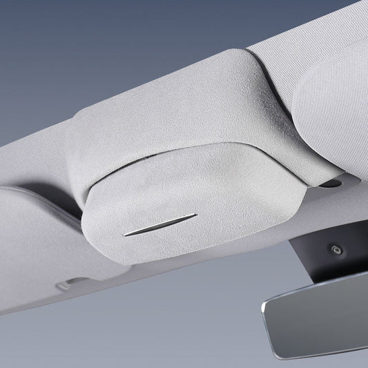 2024 Model 3 Highland Sunglasses Holder Glasses Case Storage Box for Tesla Suede leather