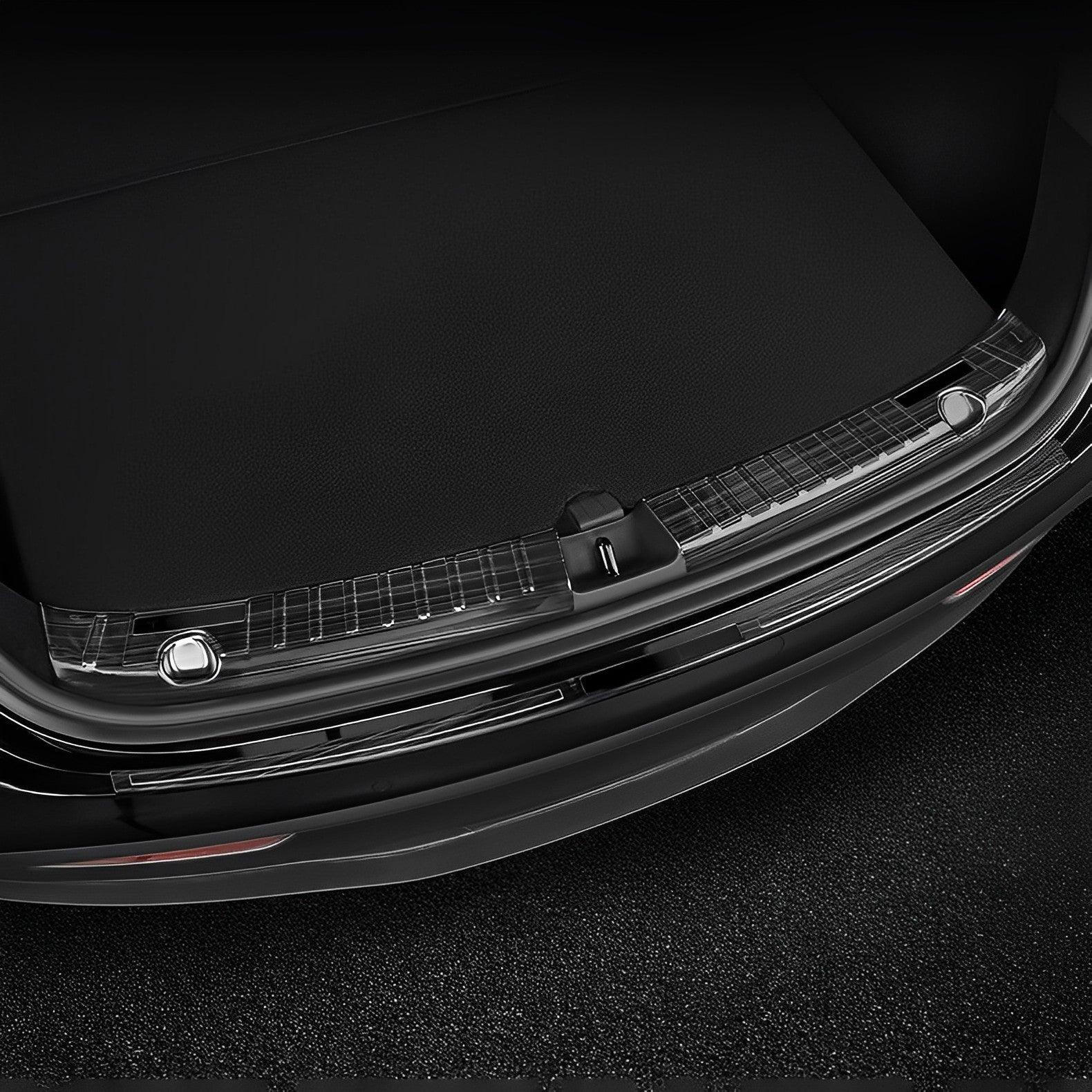 Stainless Steel Variety Trunk/Frunk Sill Plate Cover For Tesla Model 3 (2017-2023)