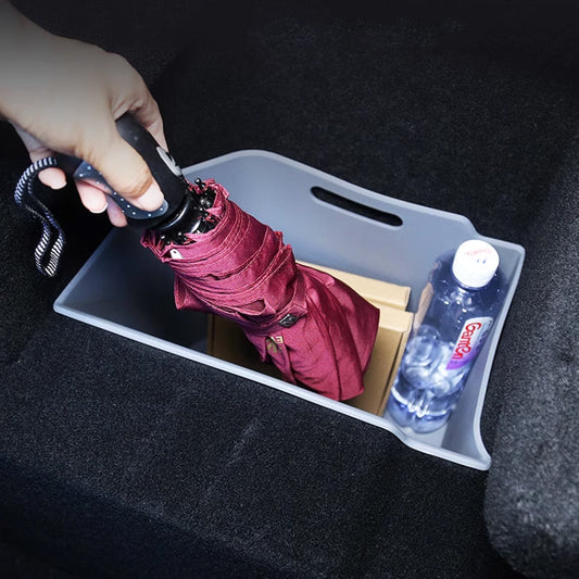 Model X Trunk Lower Left Side Silicone Storage Box for Tesla