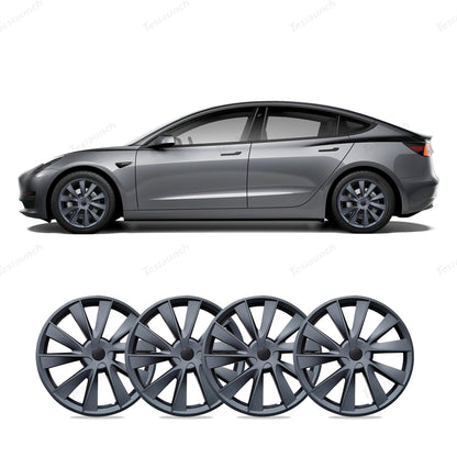 Model 3 18'' Aero Wheels Cover Hubcaps Replacement 4PCS for Tesla (2017-2023)