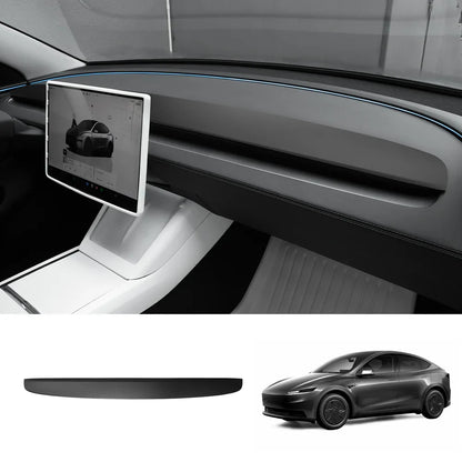 ABS Dashboard Trim Cover for for 2026 New Tesla Model Y Standard Upper Dashboard Cover Matte Black