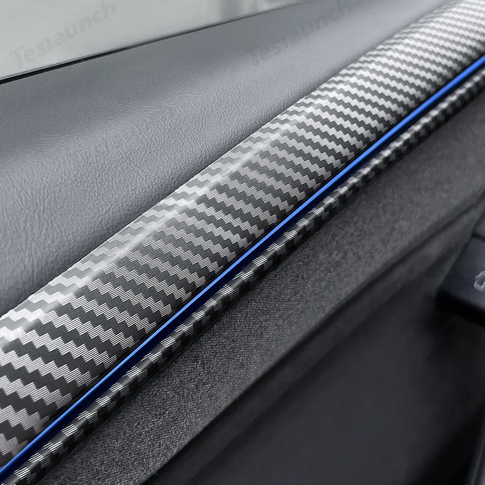 ABS Interior Door Panel Upper Trim Covers (4PCS) for Tesla Model Y Juniper 2025+