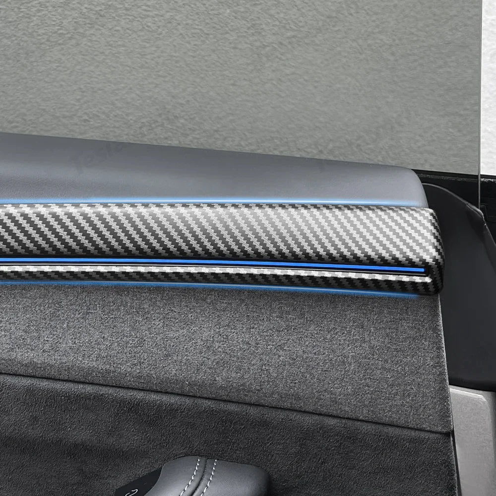 ABS Interior Door Panel Upper Trim Covers (4PCS) for Tesla Model Y Juniper 2025+