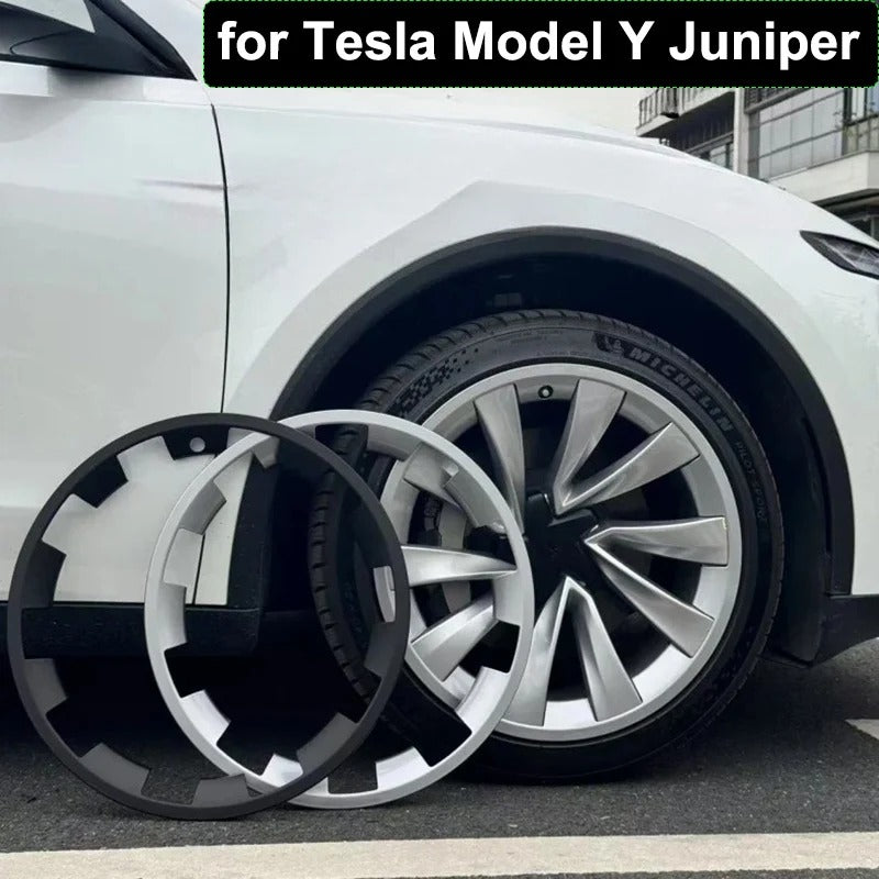 4PCS 20" ABS Rim Protectors for Tesla Model Y Juniper Curb Rash Guard