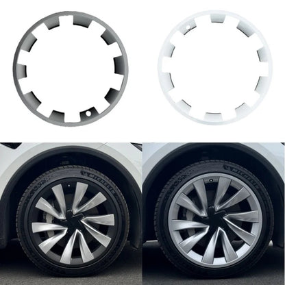 4PCS 20" ABS Rim Protectors for Tesla Model Y Juniper Curb Rash Guard