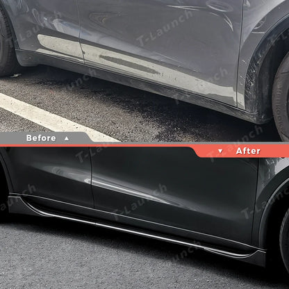 ABS Split-Type Side Skirts for Tesla Model Y Juniper 2025+